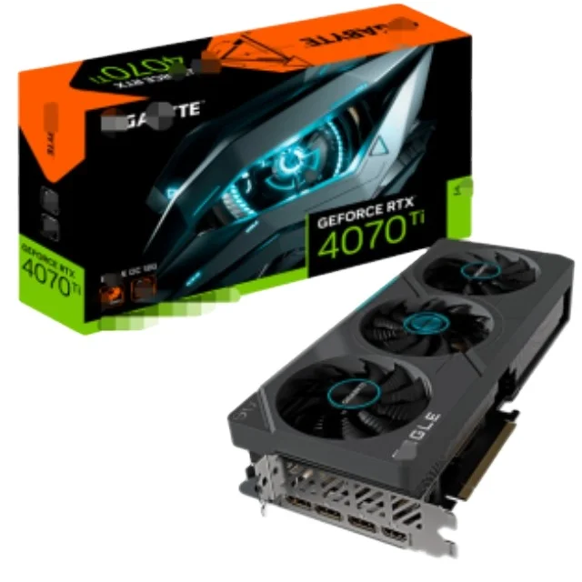 Новый GeForce RTX 4070 Ti 7680 ядер 12 Гб 2 61 гггц 192 бит GDDR6X графическая карта GPU RTX4080