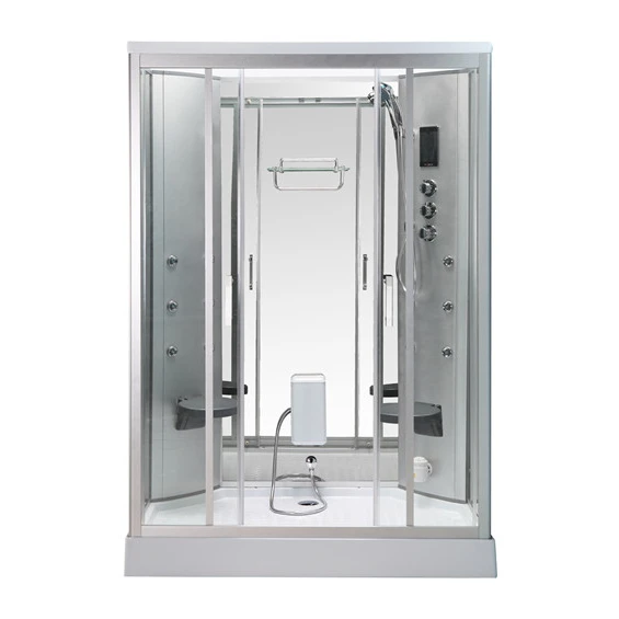 Top luxury enclosed massage whirlpool bath steam shower cabins, wet sauna steam shower rooms combination for indoor bath