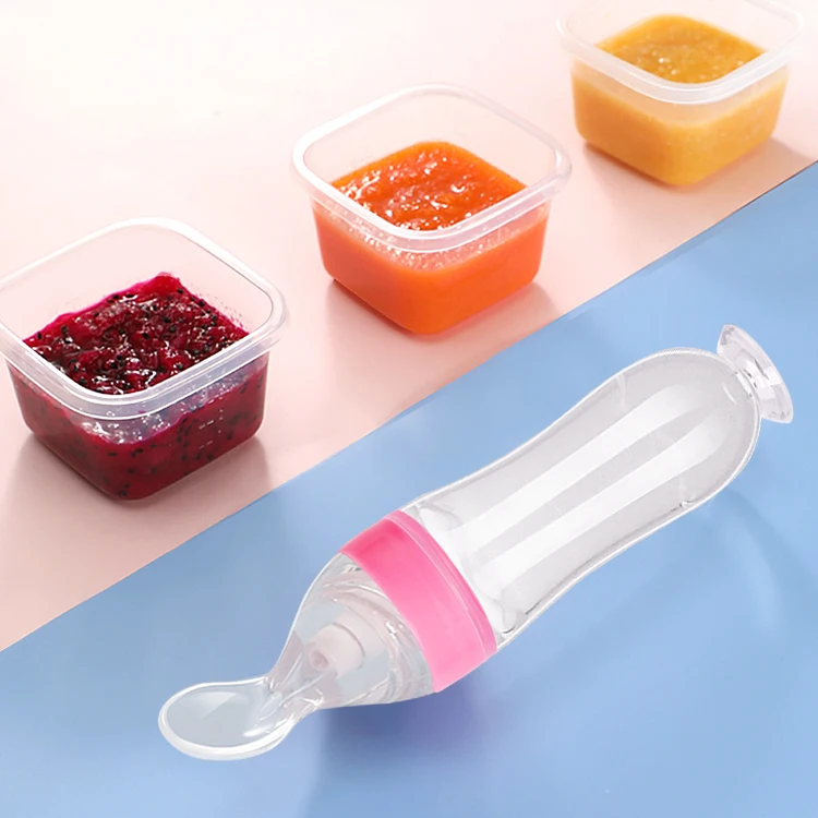 Safe Baby Spoon Feeder Feeding Silicone Nipple Pacifier Baby Fruit Feeder Pacifier Baby Fruit Feeder