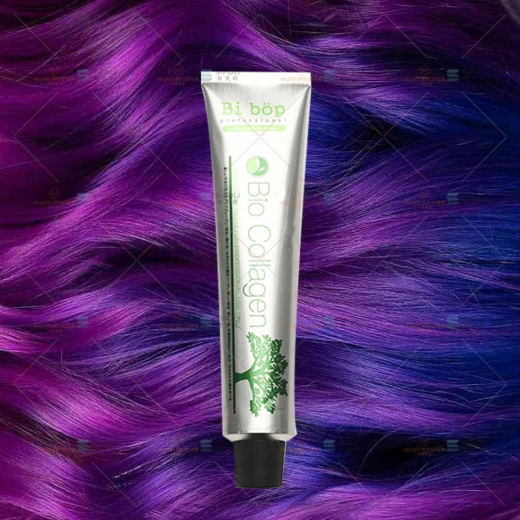 Huati Sifuli bibop 100ml Professional Salon Use Hair blond Dye purple pink silver red color cream Permanent Ammonia free