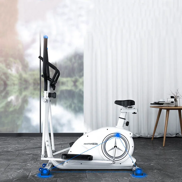 Workout Smooth Quiet Electric Magnetic Control Elliptical Machine  for Home Use