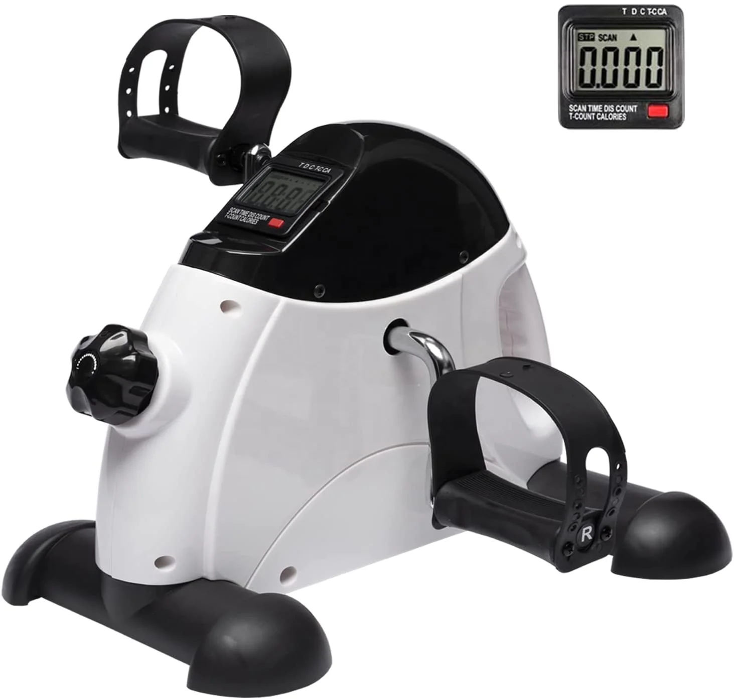 ONESTARSPORTS Mini Pedal Exercise Bike Health Recovery Indoor Pedal Exerciser Bike Mini Cross Trainer For Elderly