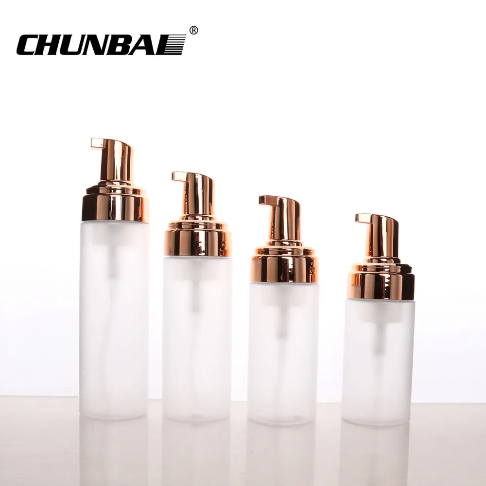 Best Selling Eco Friendly Modern 30 Ml 60ml 150 Ml 200ml 250ml Foaming Mousse Bottle Pet Hdpe Silver Foam Pump Bottle