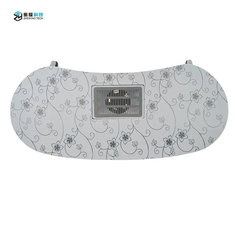 Modern Folding Style Nail Salon Manicure Table With Exhaust Fan