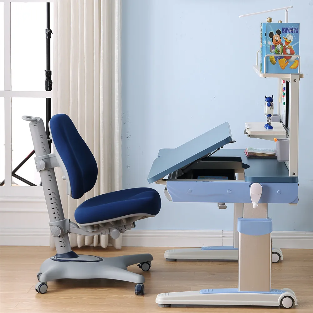 Hot Sale Children Learning desk Modern Ergonomic Height Adjustable Study Table And Chair For Kids