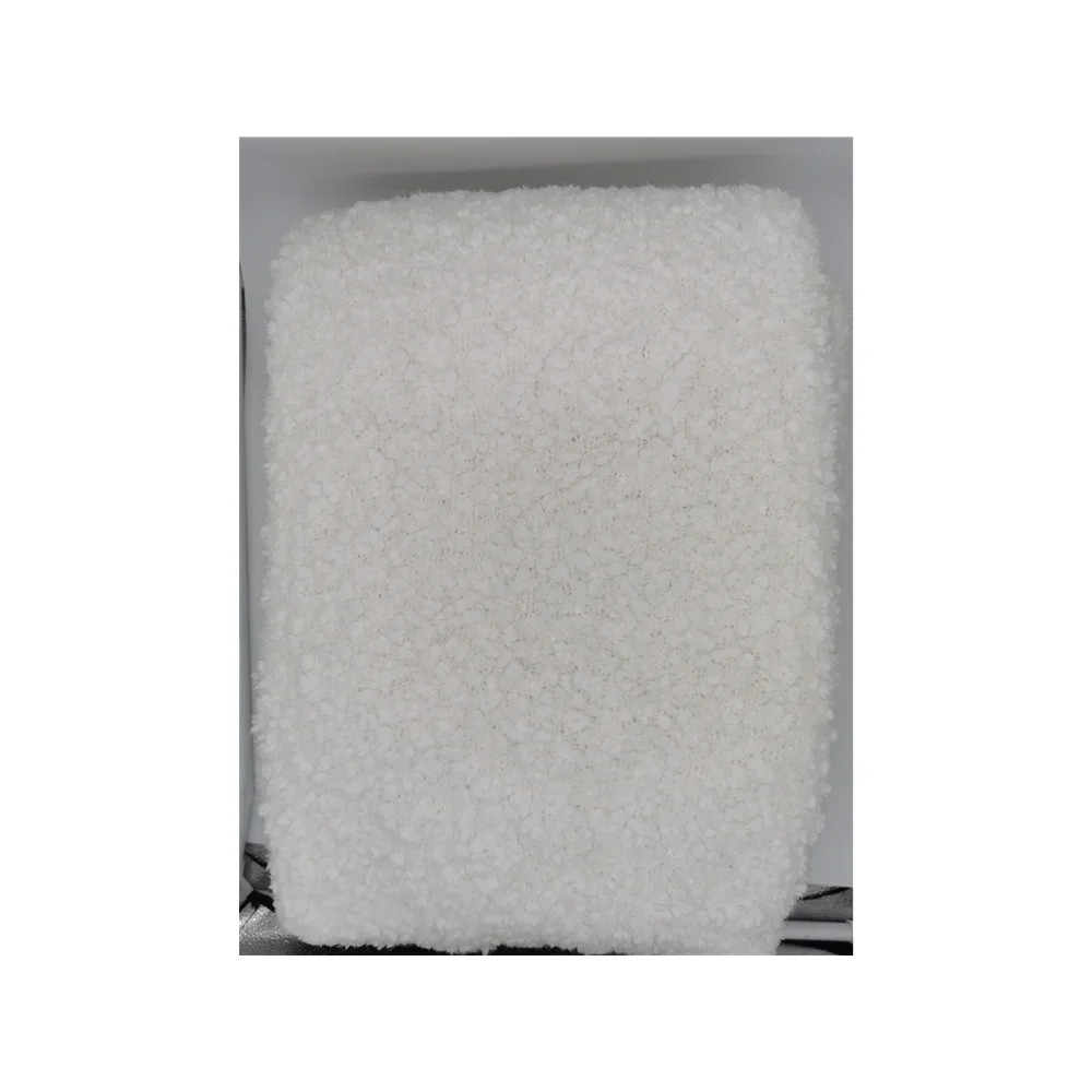 Magic Green Luxury Quality Super Soft Smooth Nylon Micro Bean Yarn Fiber Boucle Knit Throw Blanket