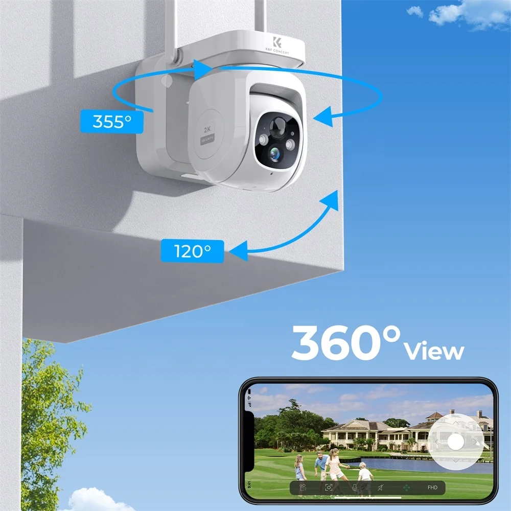 K&F Concept camera wifi security wireless surveillance camera security wireless camera