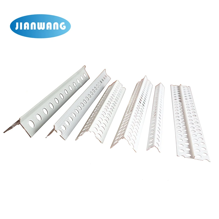 Hight Quality PVC Flexible Drywall External Angle Bead White PVC Plastering Corner Bead For gypsum board