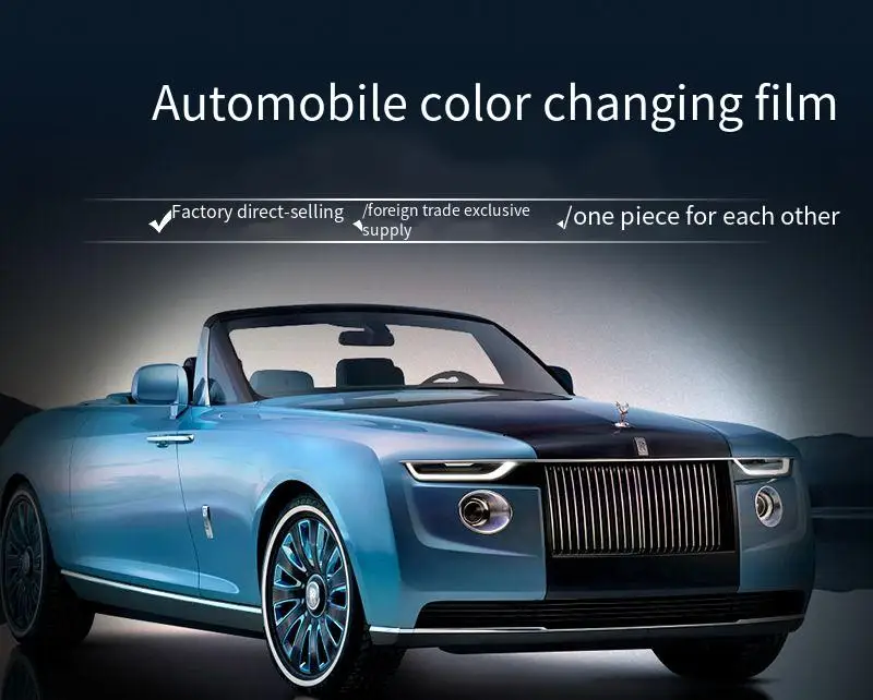 Высокоглянцевая цветная автомобильная пленка