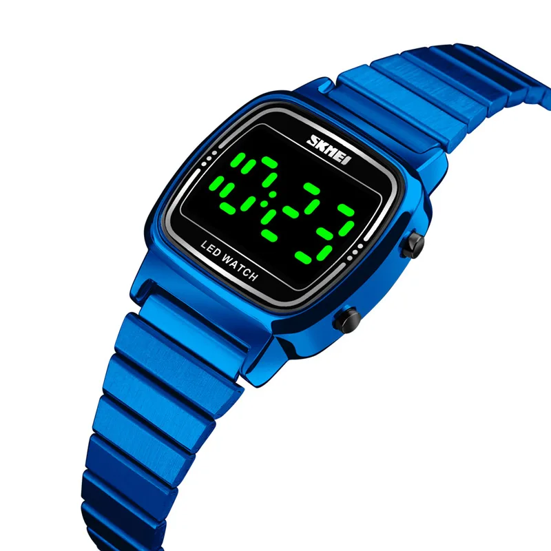 guangzhou skmei 1543 womens vintage digital watches metal strap