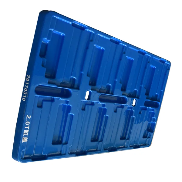 2022 Thermoforming ABS Plastic Turnover Trays Vacuum Forming Plastic Recycling Tray