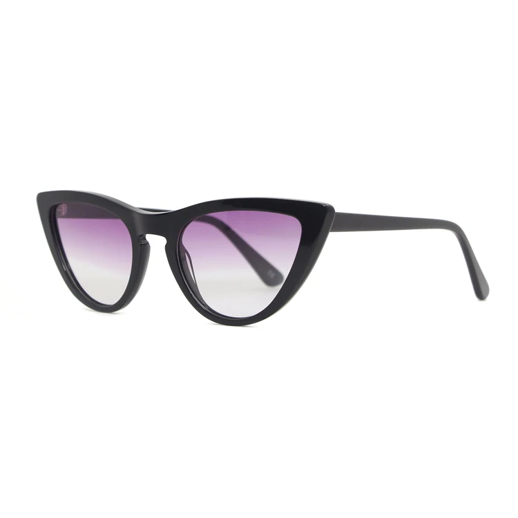 
Fashion Cateye Oversized Acetate Women Polarized Sunglasses 