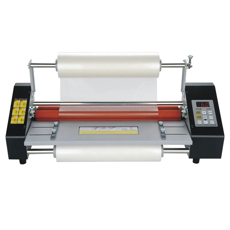 Laminating machine cold/hot laminating machine paper photo menu over film pressing machine