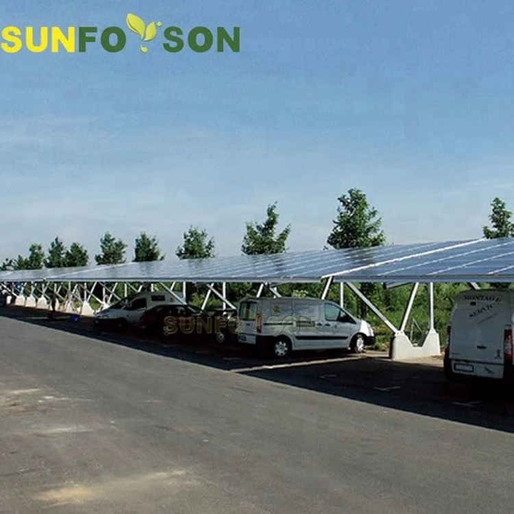 Price pv solar waterproof carport mounting system panel installation solar mount aluminum solar carport
