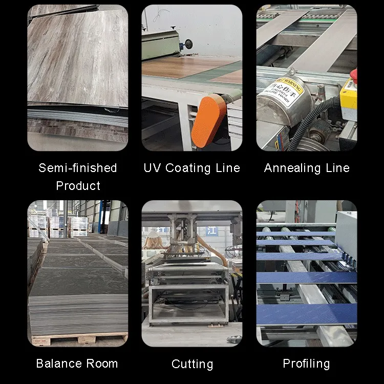 waterproof I4F Click virgin material  vinyl flooring  Stone Plastic Composite  flooring 4/5mm