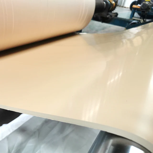 Factory outlet latex thin 1mm beige natural rubber sheet