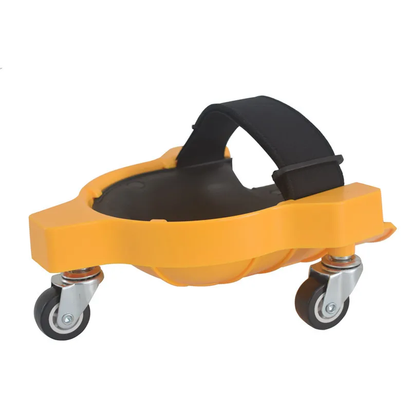 Kneeling Pulley Sliding Mobile  Rolling  Knee Pads Tile Floor Tiles Seams Woodworking Universal Wheels