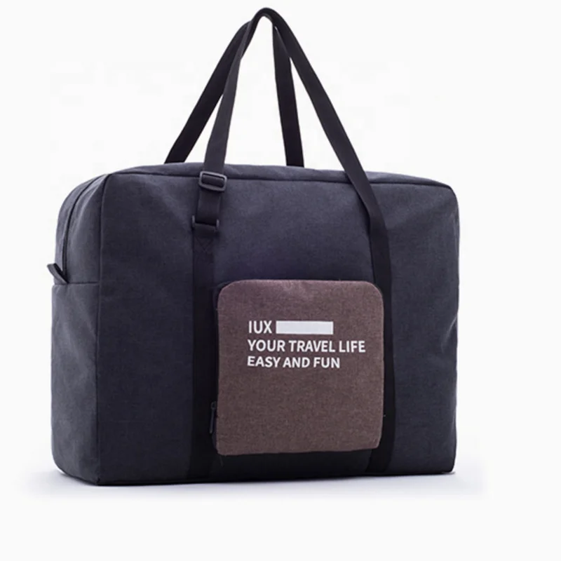 Custom Foldable Waterproof Large Capacity Tote Carry On Luggage Packing Cubes Bags Travel Duffel Bag