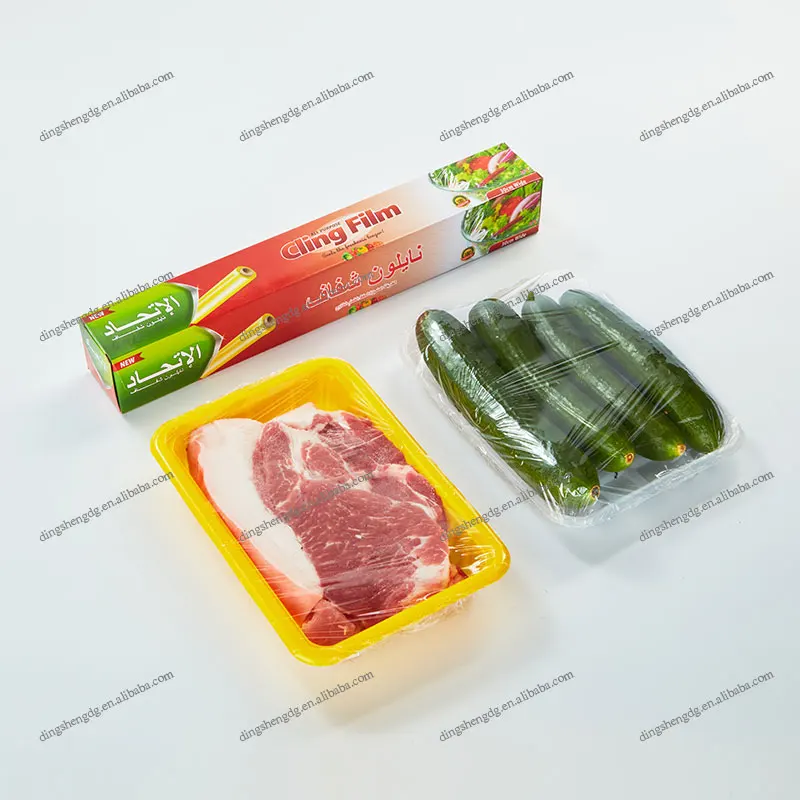 Новый продукт 100% Компостируемая биоразлагаемая пищевая пленка для пищевых продуктов