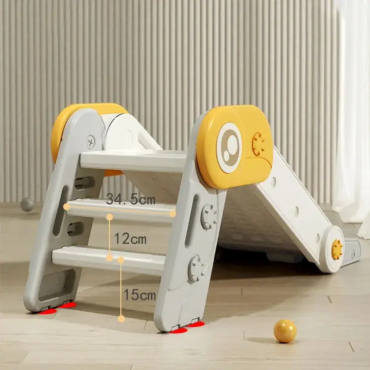 Indoor outdoor playground folding playing plastic Kids slide for children preschool