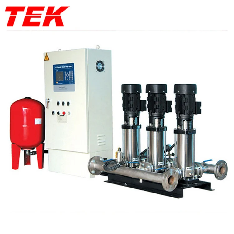 IQ-3CDLF IQ-3DRLF IQ-3CDL IQ-3DRL 3-pump Stainless Steel Vertical Multistage Converter Frequency Booster Pump OEM