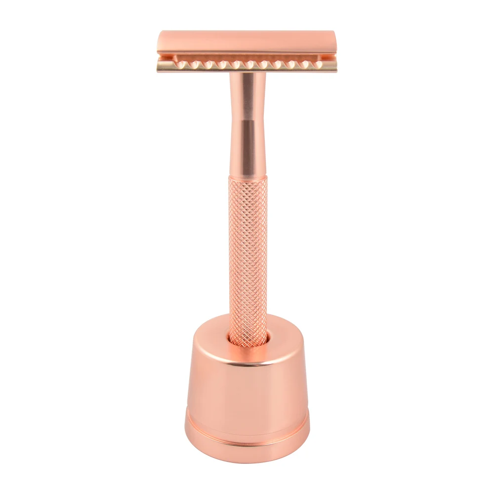 Manual Shaver Classic Replaceable Double Edge Blade Razors for Shave Stainless Steel Men Twin Blade Face Male Underarm