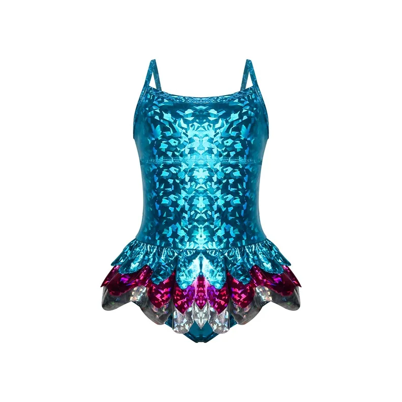 
New Mermaid Girls Swimwear Bathing Suits Baby Swimsuit Summer Girls Bikini Lovely Swimsuit Beachwear Backless Kids 