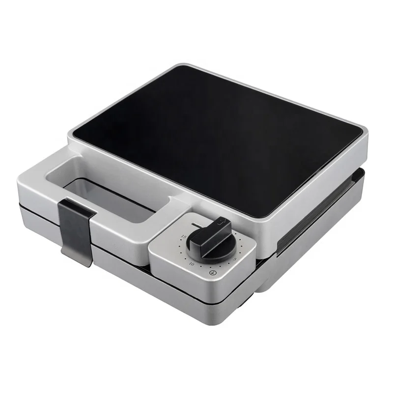 Customized snack equipment New 4-piece coin commercial waffle maker Round waffle