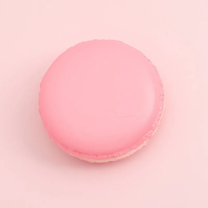 Fake Soft Dessert Kawaii Macaron Squishy Cute Pretend Kitchen Model Artificial Decompression Squeeze Toy Gifts Cake Bread