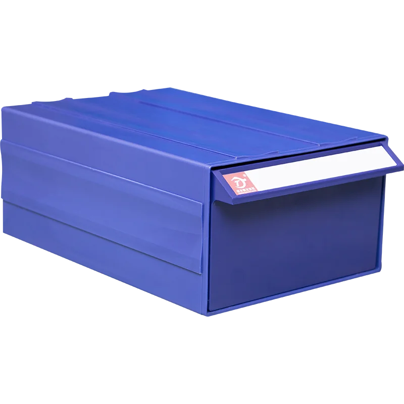 A4 multi-tiers mini plastic parts box stackable drawer plastic storage bins small parts storage system