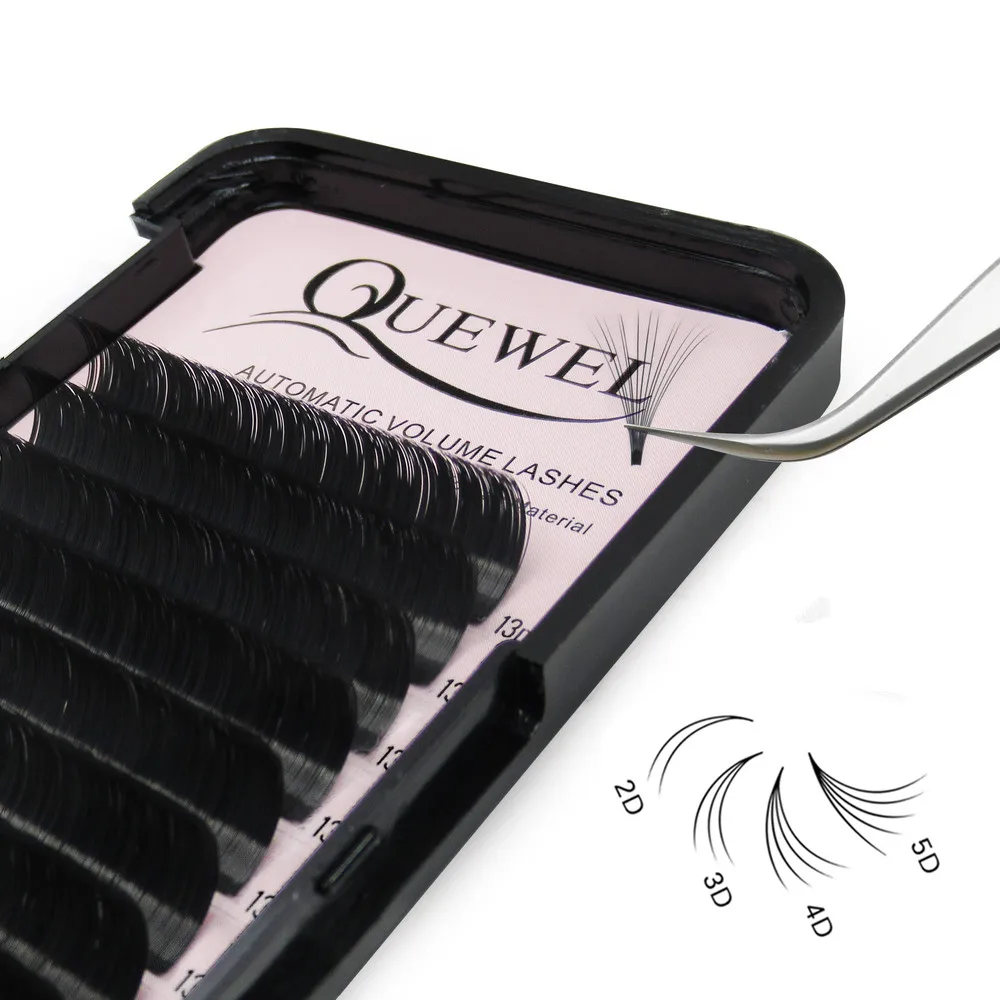 Quewel Lash Eyelash Extension Supplies, Pre Glue Easy Fan Wholesale Eyelash Extension Korean, Eyelash Extension Supplier