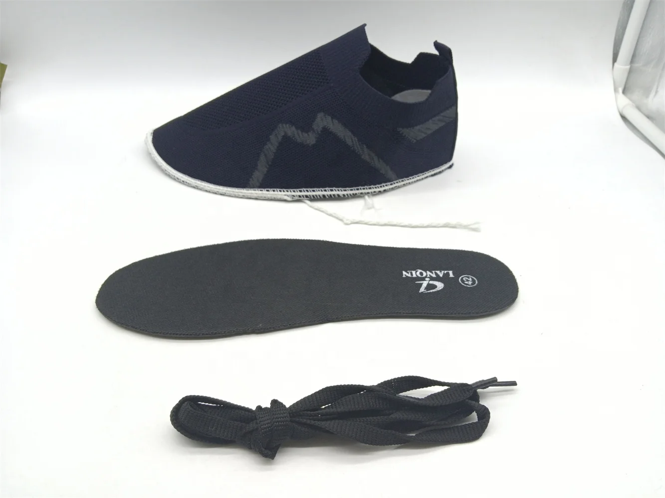 2023 Sports Shoe Material Vamp Shoe Upper Material Knitted Upper Knit Fabric Sneakers Shoe Uppers