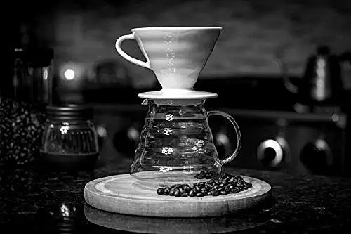 Clear 600ml Coffee Server, Standard Glass Coffee Carafe, Coffee Pot