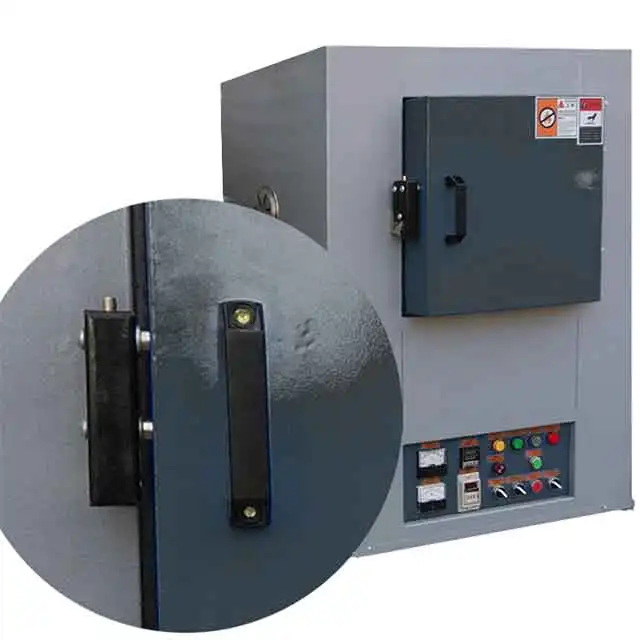 Industrial carbon steel Latch Oven Test Chamber Black impact Latch for Constant Temperature