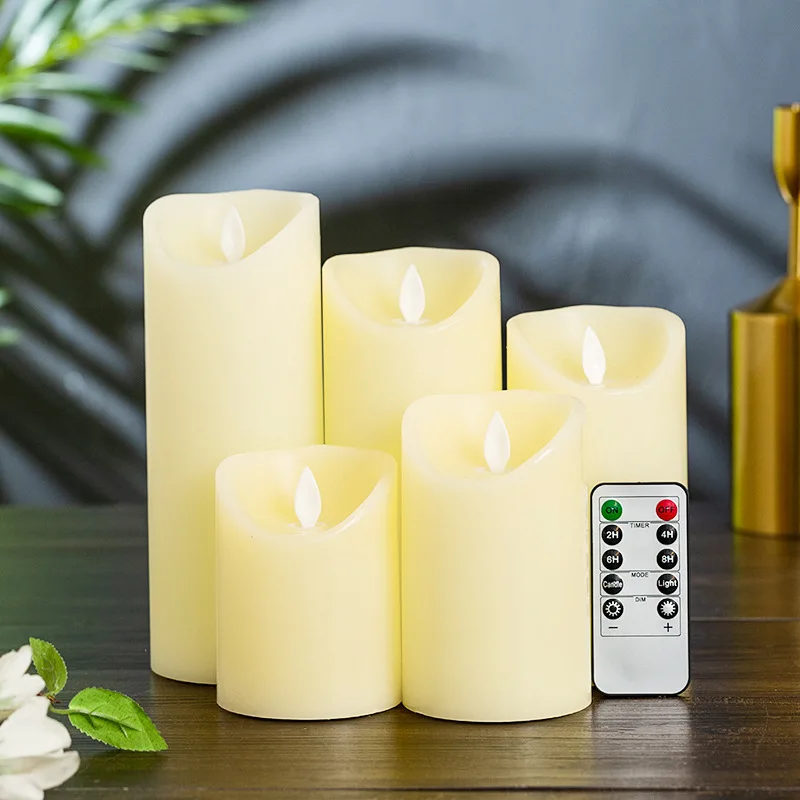 led candles electric candle Flameless Candles set 10-Key Remote Control