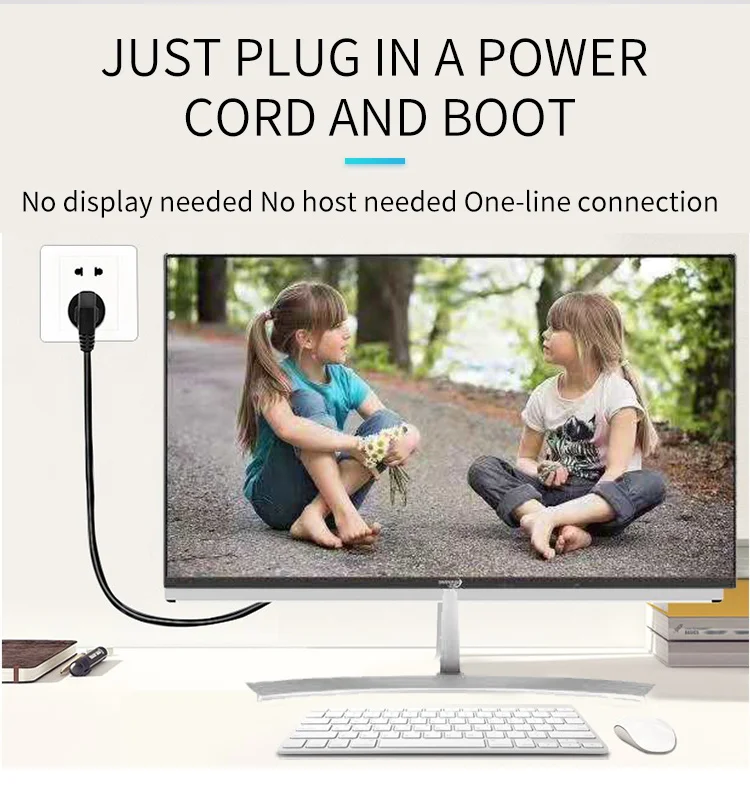Игровой настольный компьютер 21 5 дюйма 23 8 i3 i5 i7 4G 8G RAM 256G