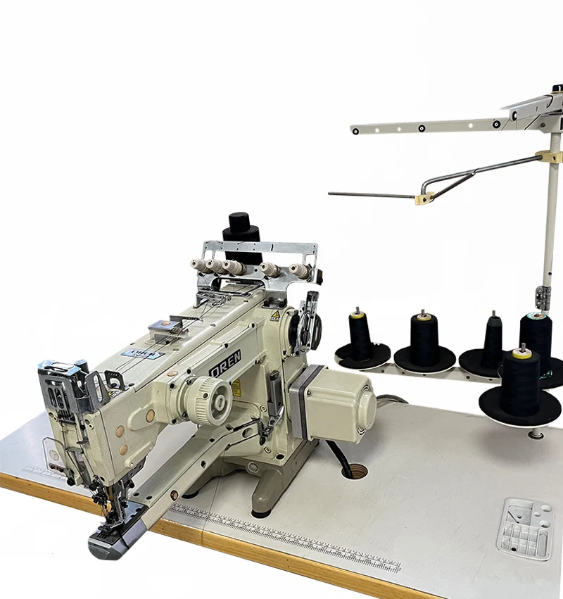Cotton pants patchwork Small mouth extension sewing machine Computer three-needle five-wire direct    RN-1507D