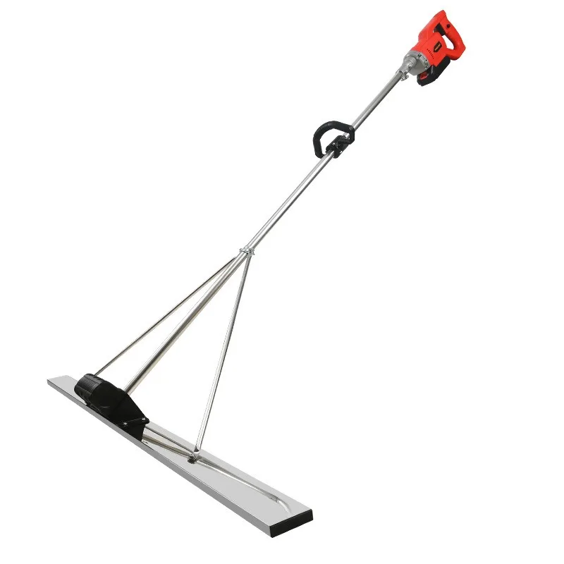 Construction equipment concrete vibrating flat lithium portable screed machine