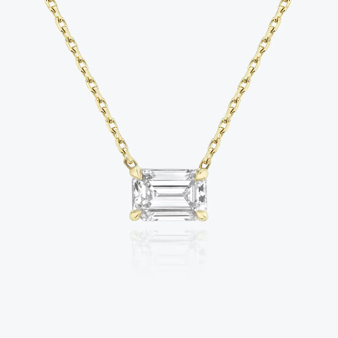 Под заказ; Блестящие туфли с нежной циркония ювелирные изделия из золота 18 карат позолоченный 925 стерлингового серебра прямоугольной формы с бриллиантом кулон ожерелье