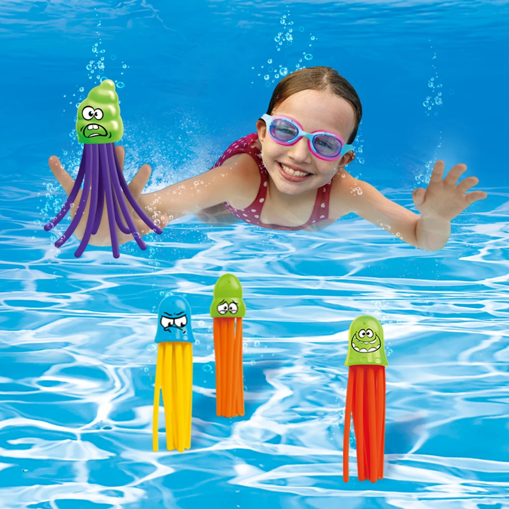 Hot Selling Product Kid Outdoor Toy Sport Summer Training  Jellyfish Diving Game For Children Swimming