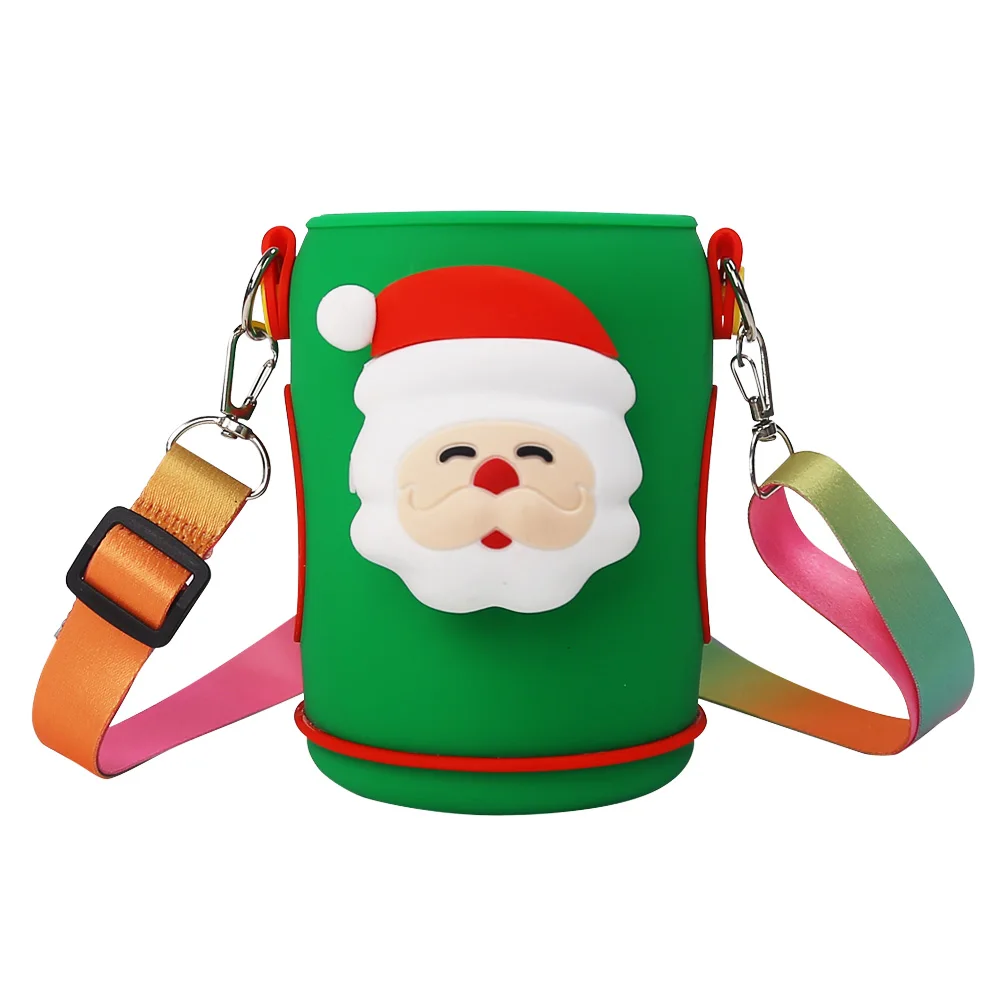 custom glass water bottle heat resistant silicone sleeve for thermos protective cover