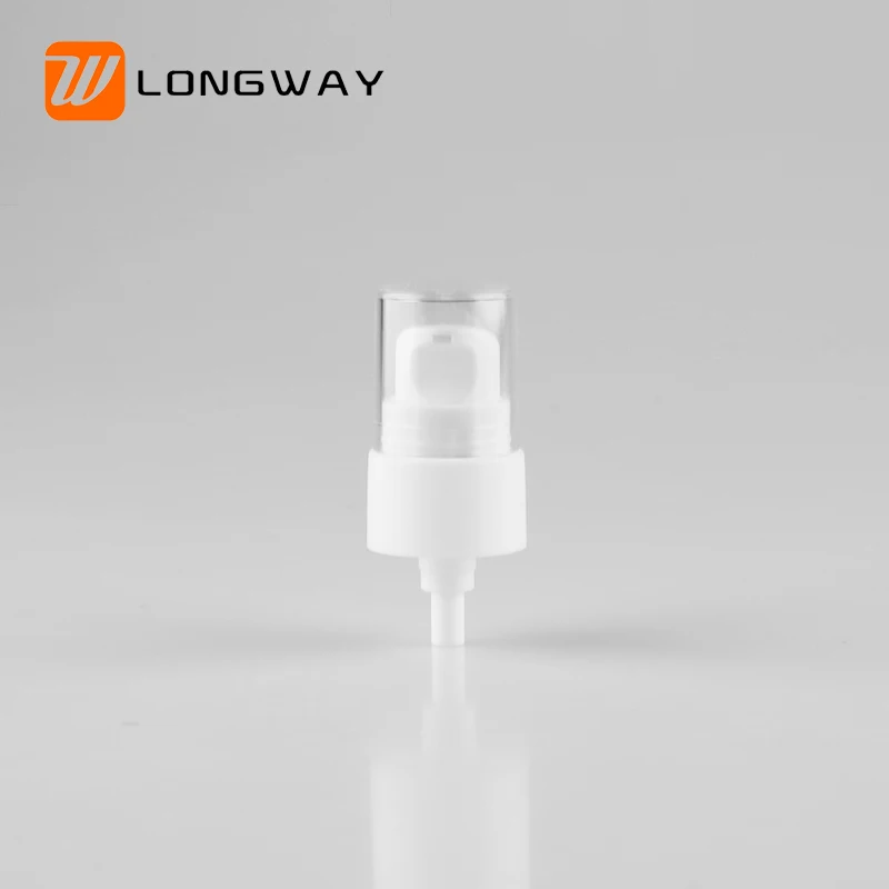 Manufacturer eco-friendly 20/410 PP plastic skincare lotion treatment pump dispenser