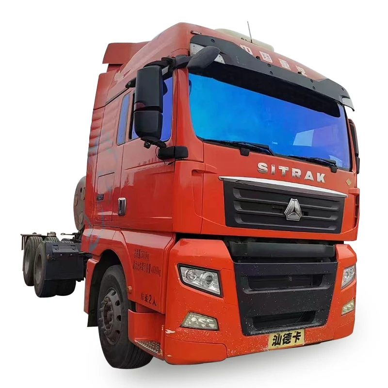 Hot Sale Sinotruk Sitrak 6X4 10 Wheeler Euro 4 420 HP Trailer Head Used Tractor Truck