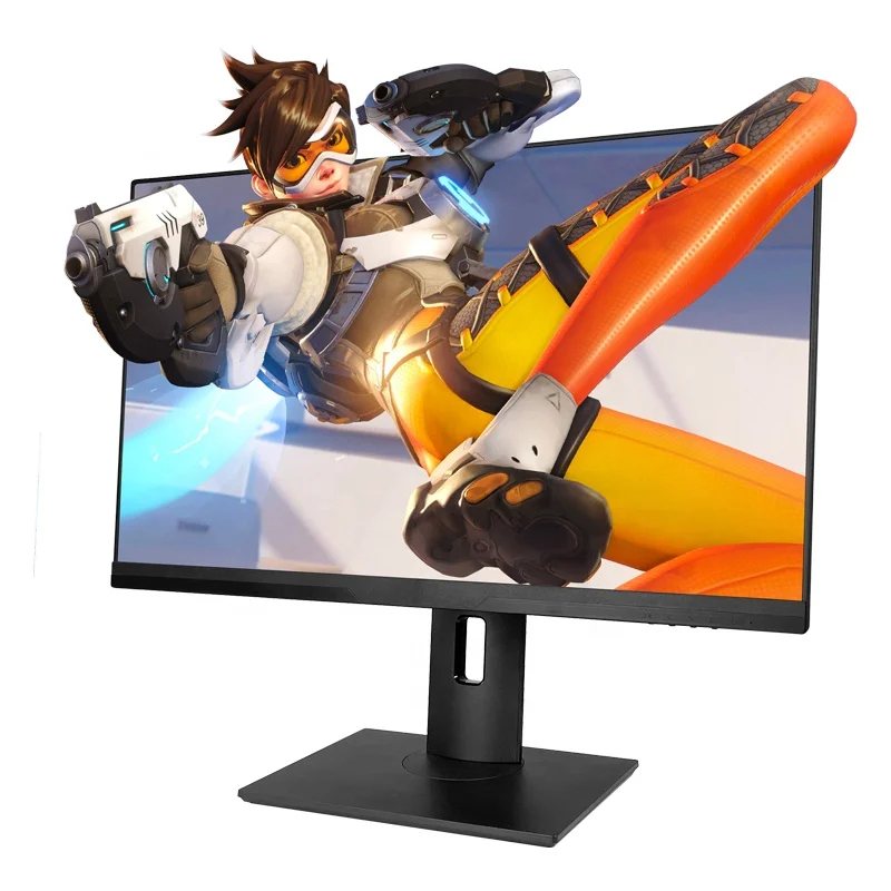 180 degree rotatable FHD 24 23.8 lcd led screen ips panel 24 inch gaming office pc monitor