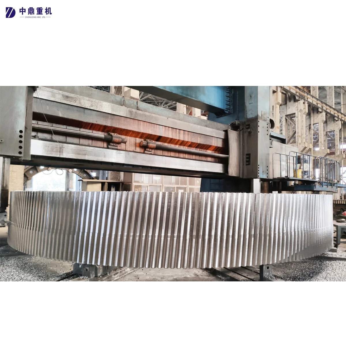 Cnc Milling Machining Alloy Steel Ball Mill Double Helical Customized Fixed Wheels Drive Parts Transmission Spur Gear