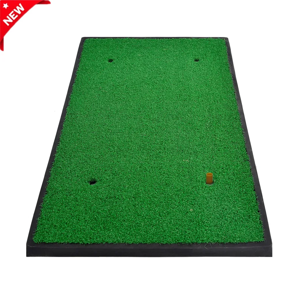 GM05A Customize Indoor Include Golf Ball And Two Putter Golf Hitting Practice Golf Mat Factory In China