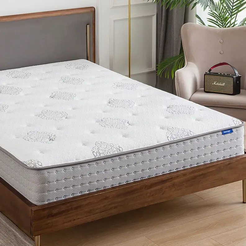 Sleep rest luxury roll up king size cool gel memory foam  latex free mattress