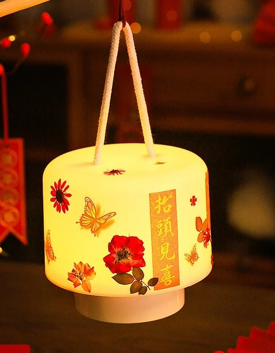 2025 Handmade Snake New Year Lantern Kit with Candlestick DIY New Craft Toys for Festivals for Christmas and Easter