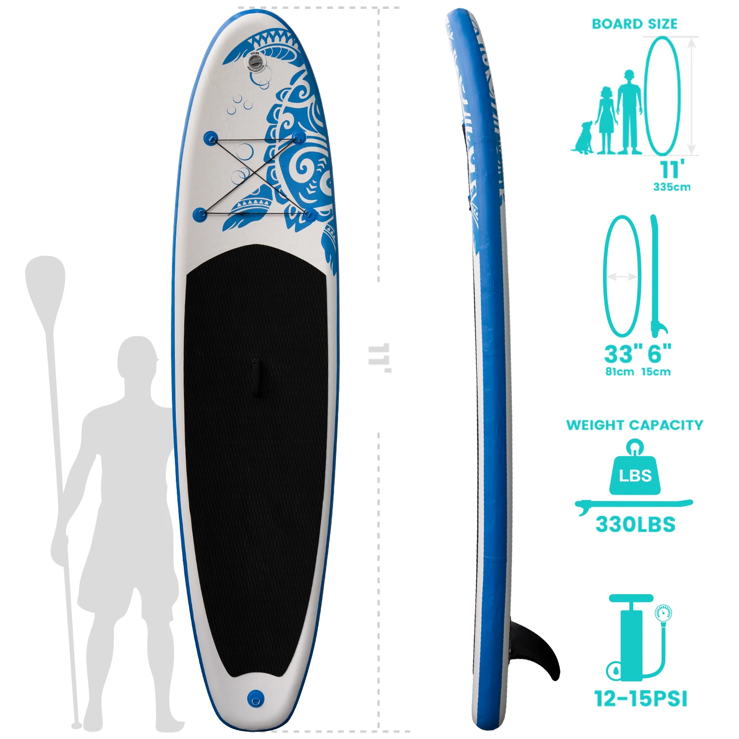 Fly Eagle High Quality Inflatable SUP Board Ready to Ship Stand-Up Paddle Board for Unisex Water Sports Wholesale Manufacturer