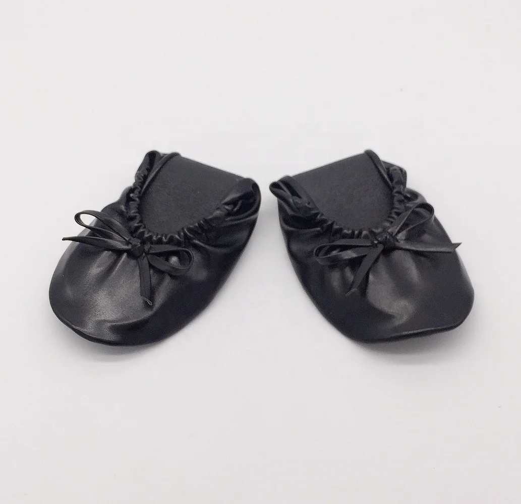 Cheap wedding gift Custom Printing logo women roll up shoes for vending machine